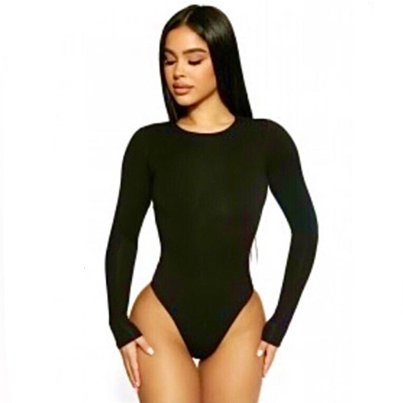 Naked Wardrobe Back It Up Butter Bodysuit - Picture 3 of 9